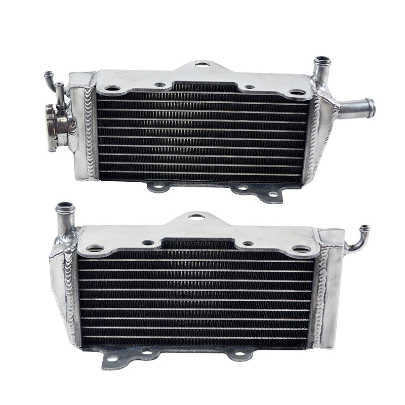 Left+Right Aluminum Radiator for 1989 Honda CR125R CR 125 R 125cc 2-stroke
