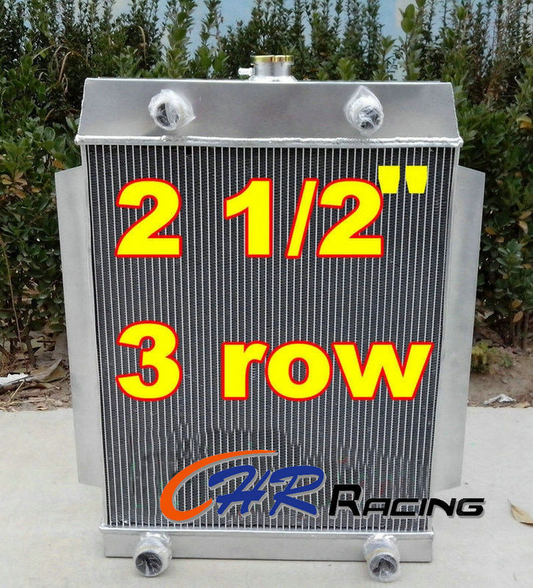 3ROW ALUMINUM RADIATOR FORD CAR FLATHEAD V8 ENGINE M/T 1949-1953 1950 1951 52 53