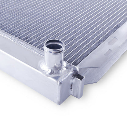 3Rows Aluminum Radiator for 1979-1993 Ford Mustang Fairmont GT350 84-92 Lincoln Mark VII LSC/Versace Givenchy I6/V6/V8 5.0/3.8L