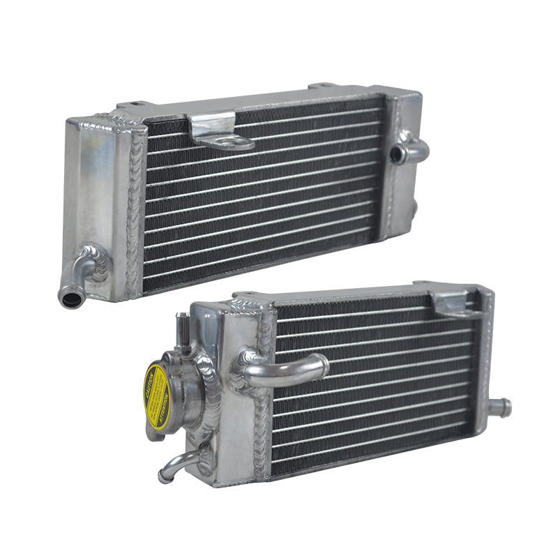 Left+Right Aluminum Radiator for 1989 1990 1991 1992 Yamaha YZ125