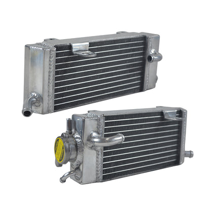 Left+Right Aluminum Radiator for 1989 1990 1991 1992 Yamaha YZ125