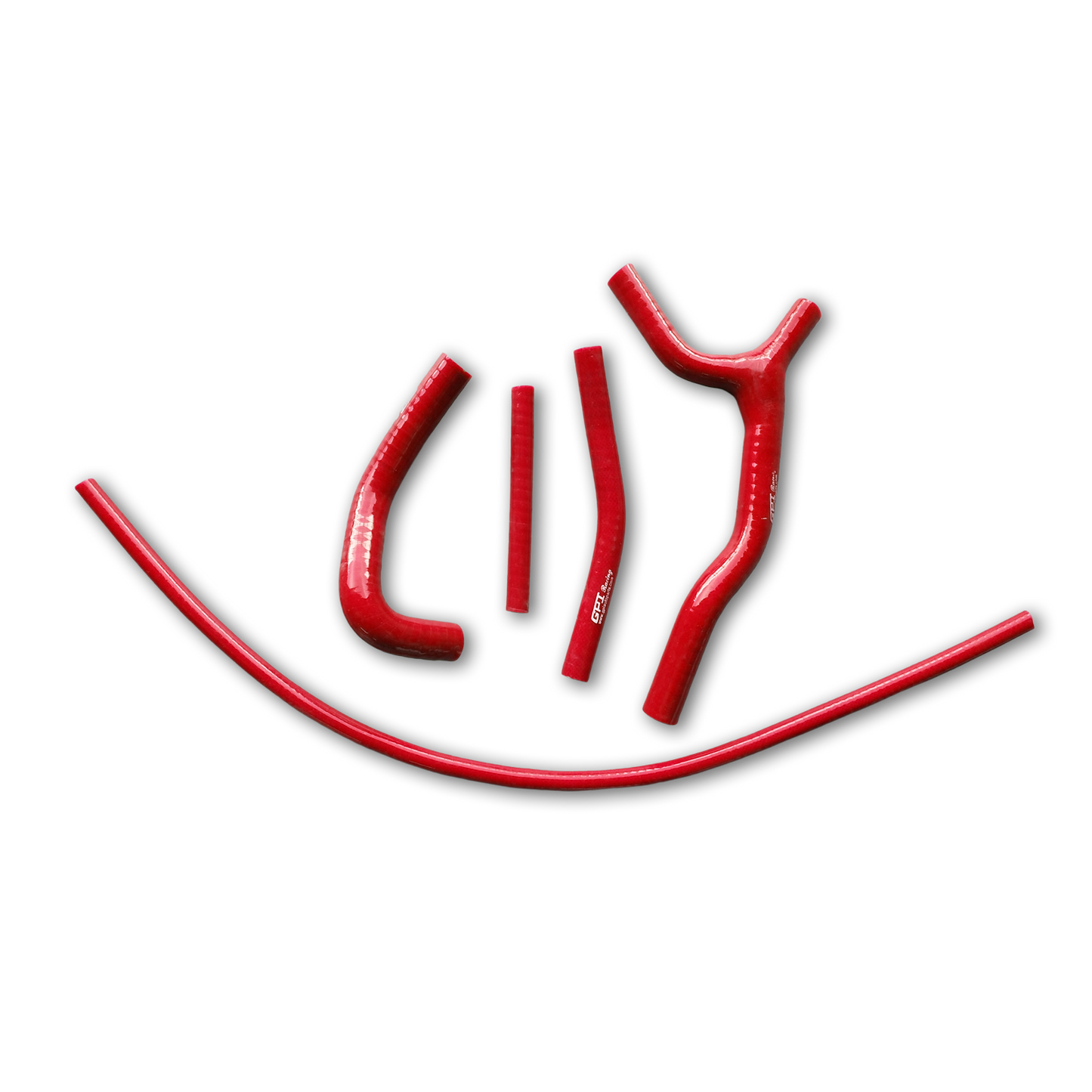 Red Silicone Radiator Y Hose for 1992 1993 1994 1995 Suzuki RM 125