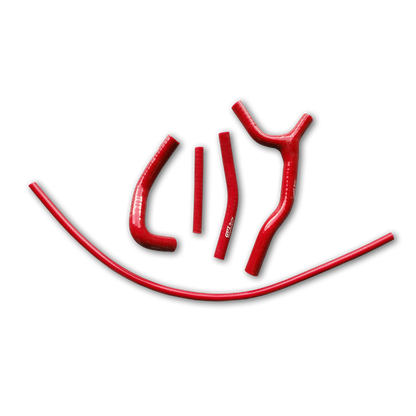 Red Silicone Radiator Y Hose for 1992 1993 1994 1995 Suzuki RM 125