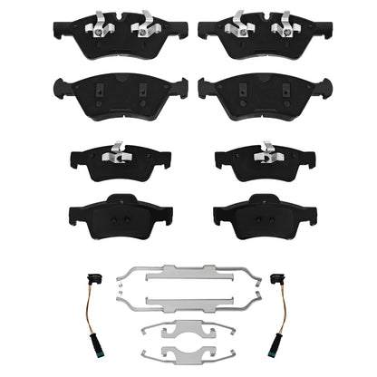 Front & Rear Ceramic Brake Pads for Mercedes-Benz GL320 GL350 GL450 ML320 R320