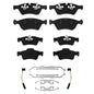 Front & Rear Ceramic Brake Pads for Mercedes-Benz GL320 GL350 GL450 ML320 R320