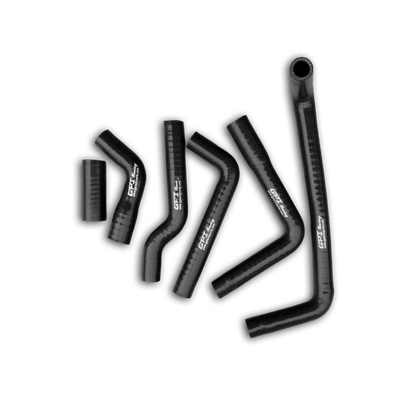 Black Silicone Radiator Coolant Hose for 2007-2015 GAS GAS MX/SM/EC 200/250/300