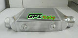 Universal 18*13.2*3.3" FMIC Front Mount Aluminum Intercooler& fan Tube&Fin Turbo
