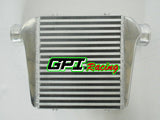 Universal 18*13.2*3.3" FMIC Front Mount Aluminum Intercooler& fan Tube&Fin Turbo