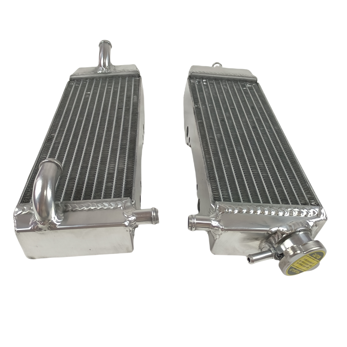 Left+Right Aluminum Radiator for 2004 2005 Kawasaki KX250F