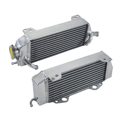 L+R Aluminum Radiator for 1999 2000 2001 2002 2003 2004 Suzuki RMX250 S-TYPE