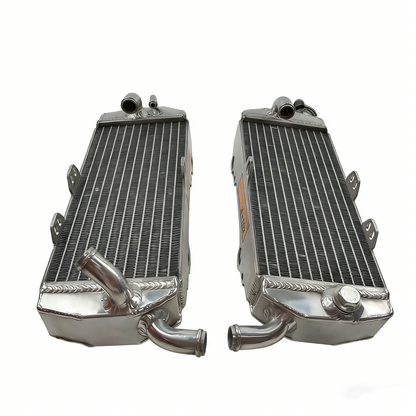 Left+Right Aluminum Radiator for 1991 1992 Suzuki RM250 RM 250