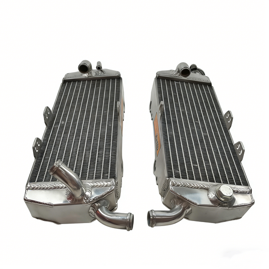 Left+Right Aluminum Radiator for 1991 1992 Suzuki RM250 RM 250