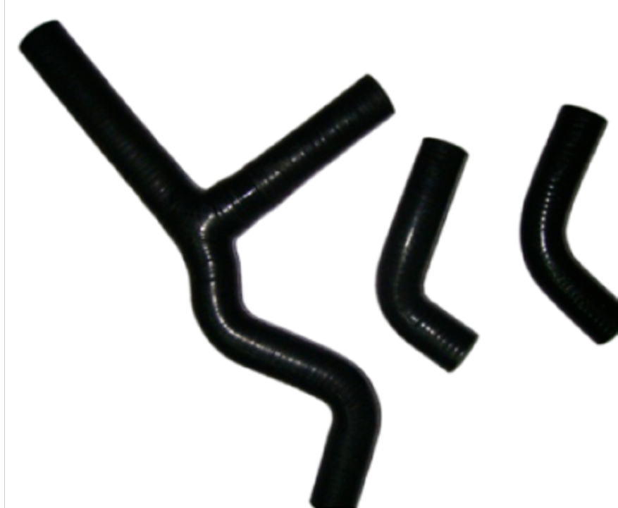 Black Silicone Radiator Hose for 2003 2004 2005 2006 KTM 450/525 SX/EXC/MXC