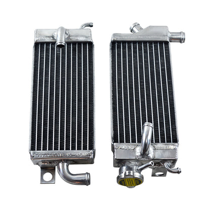 Left+Right Aluminum Radiator for 1985 1986 Yamaha Tri Z 250 YTZ250