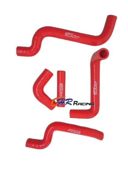 Red Silicone Radiator Hose for 1995-2010 Aprilia RS125 Tuono 125cc