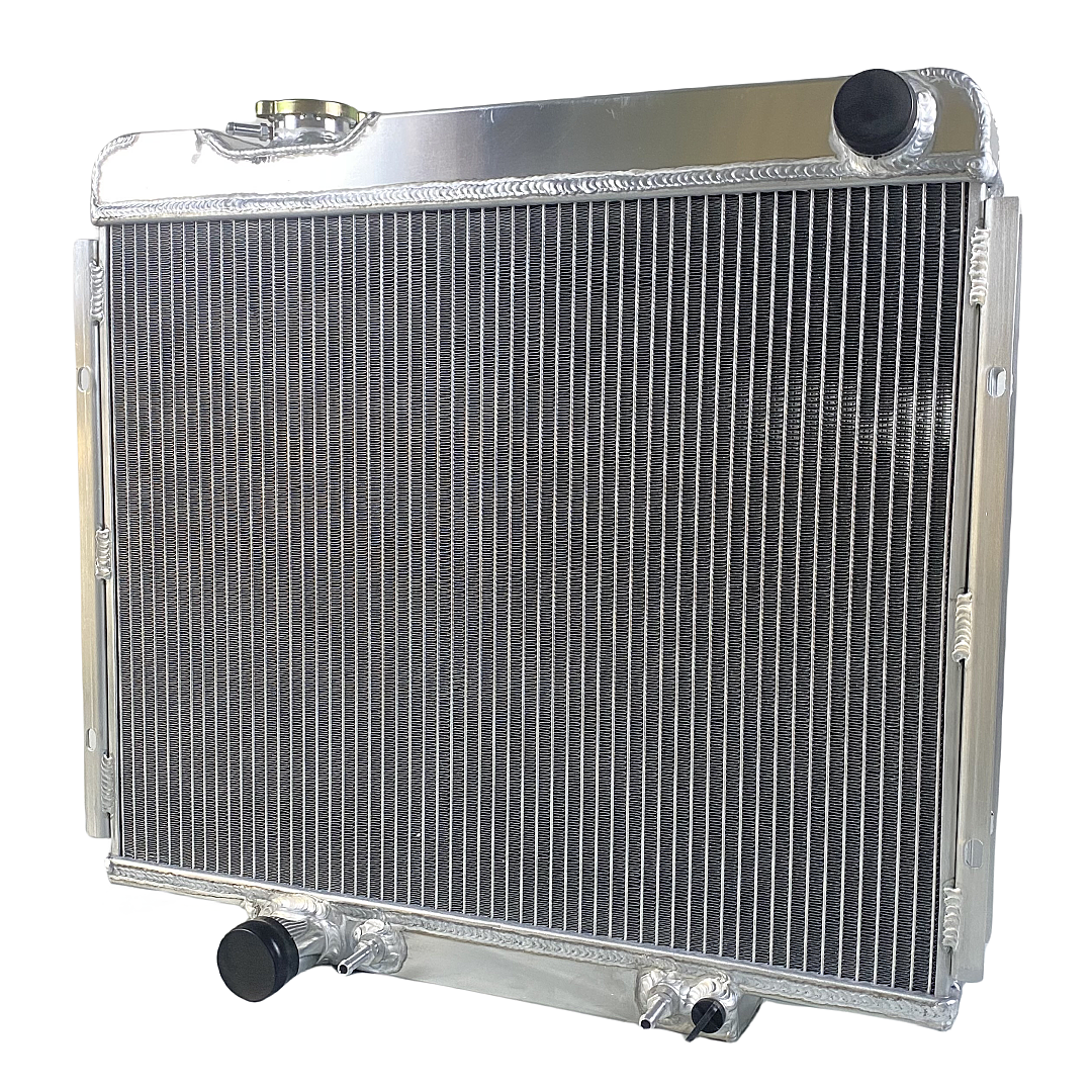 Aluminum Radiator For 1965 1966 Ford Custom Galaxie 500 LTD Comet 65 66 AT