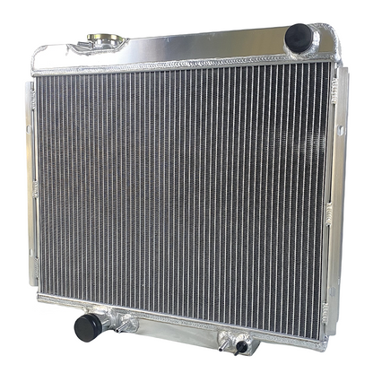 Aluminum Radiator For 1965 1966 Ford Custom Galaxie 500 LTD Comet 65 66 AT