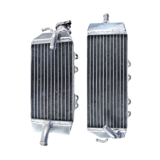Left+Right Aluminium Radiator for 2006 2007 2008 Kawasaki KX250F