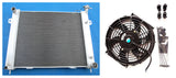 Aluminum Radiator + FAN For Jeep Grand Cherokee Wagoneer ZJ ZG 5.2L 5.9L 318/360 Magnum V8 LA 1993-1998 AT/MT