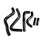 Black Silicone Radiator Hose for Kawasaki KX250 KX 250 1999 2000 2001 2002