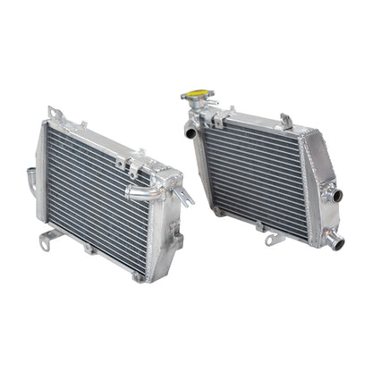 Left Aluminum Radiator for 2002-2006 Honda RC51 RVT1000 RVT1000R Without Cap