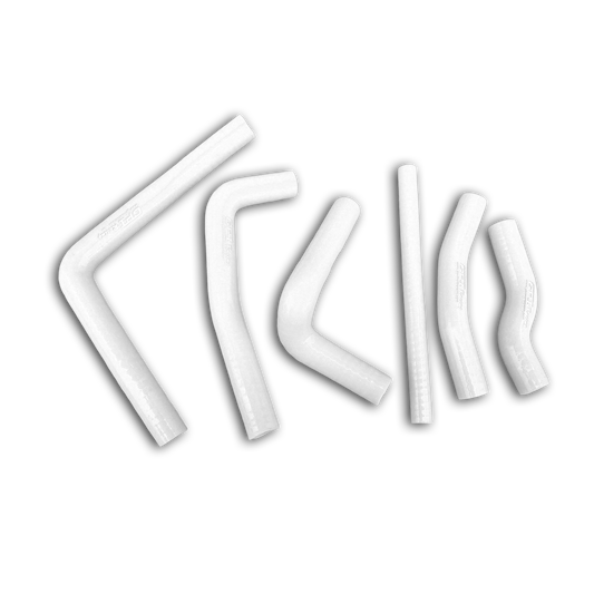 White Silicone Coolant Radiator Hose for 2000 2001 Honda CR250R