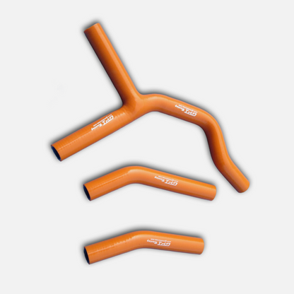 Orange Silicone Radiator Hose for 2004 2005 2006 2007 KTM 200/250/300 EXC/XC