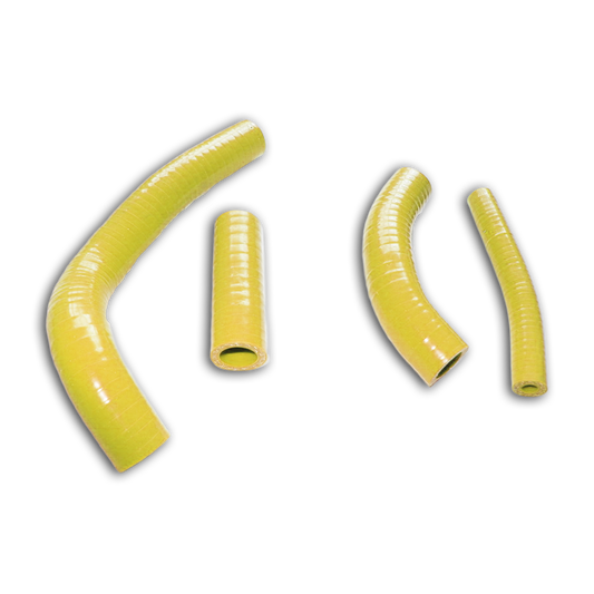 Yellow Silicone Radiator Hose for 1984 1985 Suzuki RM125