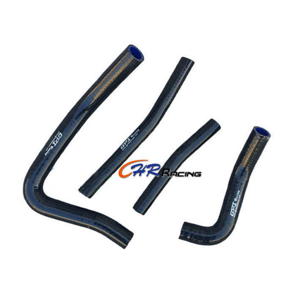Black Silicone Radiator Hose for 1996 1997 1998 1999 2000 Suzuki RM250 RM 250