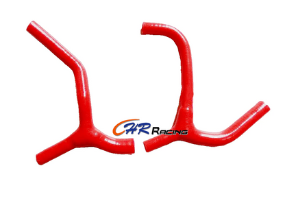Red Silicone Radiator Hose for 2016 2017 Kawasaki KX450F