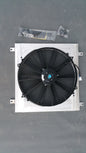 Aluminum Radiator Shroud + Fan for 1999-2005 JEEP GRAND CHEROKEE WJ WG 4.0L 4.7L