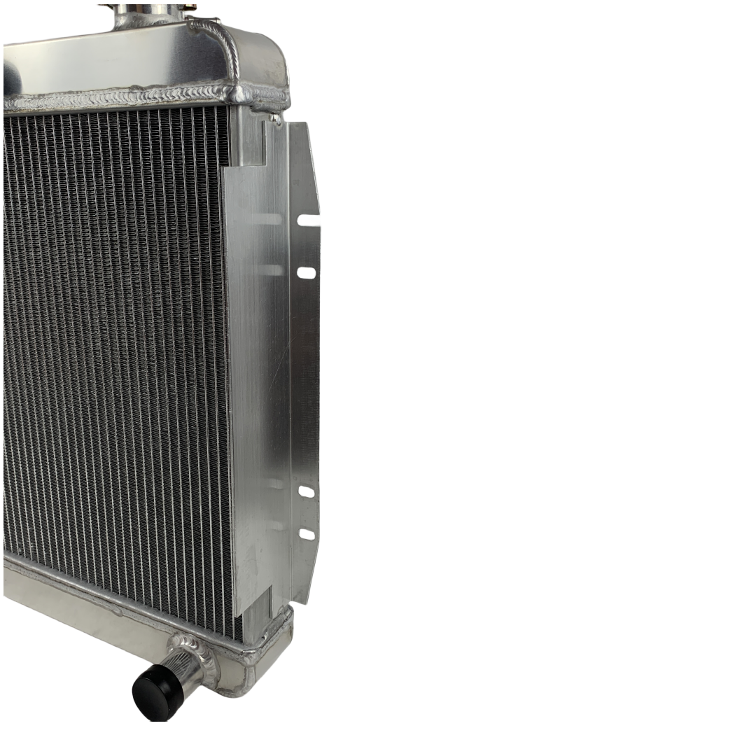 Aluminum Radiator For 1970 1971 JEEP CJ5 CJ6 / 1966-1971 JEEPSTER V6 Engine MT