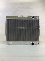 GPI 3 Row Aluminum Radiator for 1963-1968 Chevy Bel Air Impala AT (Notched Tank) 1964 1965 1966 1967