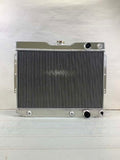 GPI 3 Row Aluminum Radiator for 1963-1968 Chevy Bel Air Impala AT (Notched Tank) 1964 1965 1966 1967