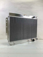 GPI 3 Row Aluminum Radiator for 1963-1968 Chevy Bel Air Impala AT (Notched Tank) 1964 1965 1966 1967