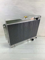 GPI 3 Row Aluminum Radiator for 1963-1968 Chevy Bel Air Impala AT (Notched Tank) 1964 1965 1966 1967