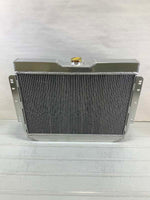 GPI 3 Row Aluminum Radiator for 1963-1968 Chevy Bel Air Impala AT (Notched Tank) 1964 1965 1966 1967