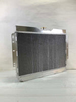 GPI 3 Row Aluminum Radiator for 1963-1968 Chevy Bel Air Impala AT (Notched Tank) 1964 1965 1966 1967