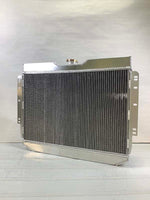 GPI 3 Row Aluminum Radiator for 1963-1968 Chevy Bel Air Impala AT (Notched Tank) 1964 1965 1966 1967