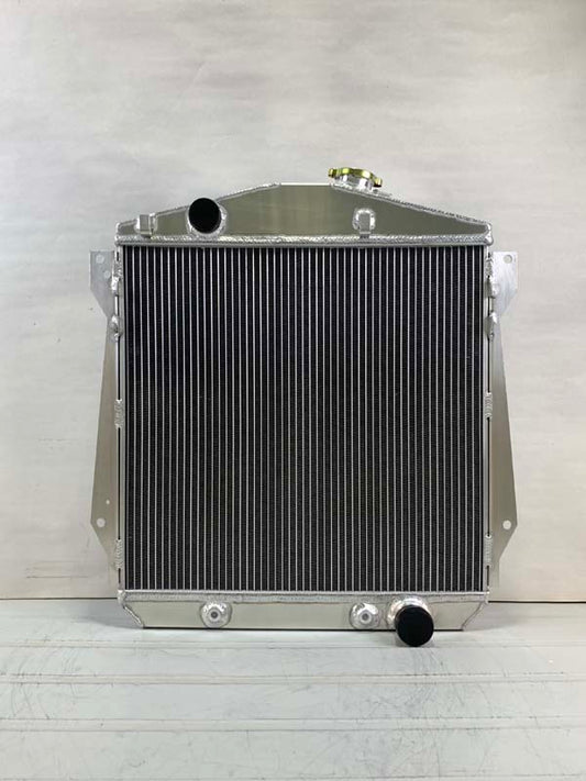 3 Row Aluminum Radiator For 1943-1948 Chevy Fleetline FleetMaster Stylemaster V8 1944 1945 1946 1947