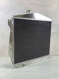 GPI 3 Row Aluminum Radiator For 1943-1948 Chevy Fleetline FleetMaster Stylemaster V8 1944 1945 1946 1947