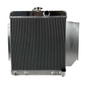 For 1965 1966 Dodge Dart Plymouth Valiant 2.8L 3.7L L6 5ROW Aluminum Radiator AT
