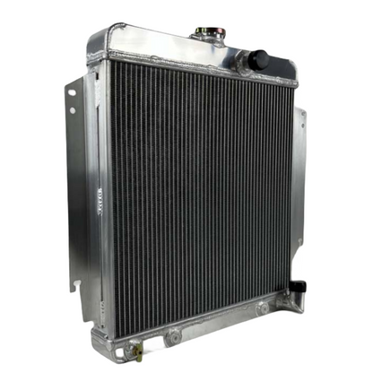 For 1965 1966 Dodge Dart Plymouth Valiant 2.8L 3.7L L6 5ROW Aluminum Radiator AT