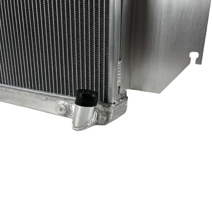 For 1965 1966 Dodge Dart Plymouth Valiant 2.8L 3.7L L6 5ROW Aluminum Radiator AT