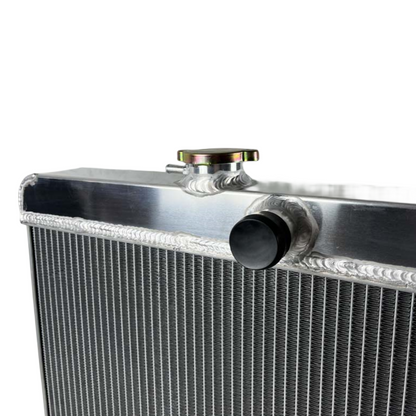 For 1965 1966 Dodge Dart Plymouth Valiant 2.8L 3.7L L6 5ROW Aluminum Radiator AT