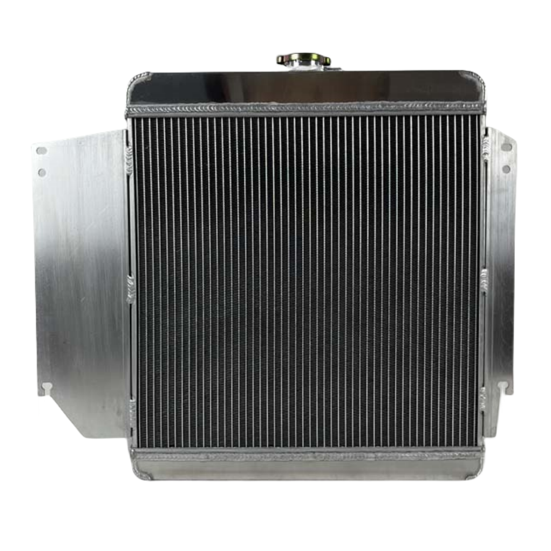 For 1965 1966 Dodge Dart Plymouth Valiant 2.8L 3.7L L6 5ROW Aluminum Radiator AT