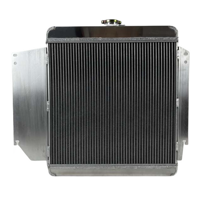 For 1965 1966 Dodge Dart Plymouth Valiant 2.8L 3.7L L6 5ROW Aluminum Radiator AT