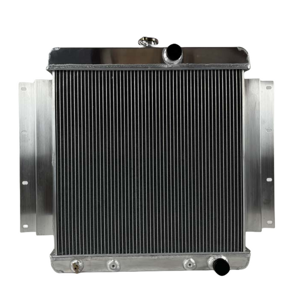 GPI Aluminum Radiator for 1961-1969 Dodge D100 Series Pickup L6 Engine AT 1962 1963 1964 1965 1966 1967 1968