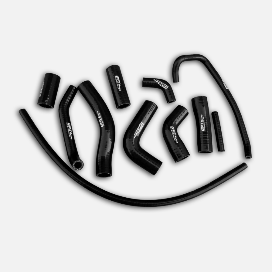 White Silicone Coolant Radiator Hose kit for 2006 2007 Yamaha YZF R6