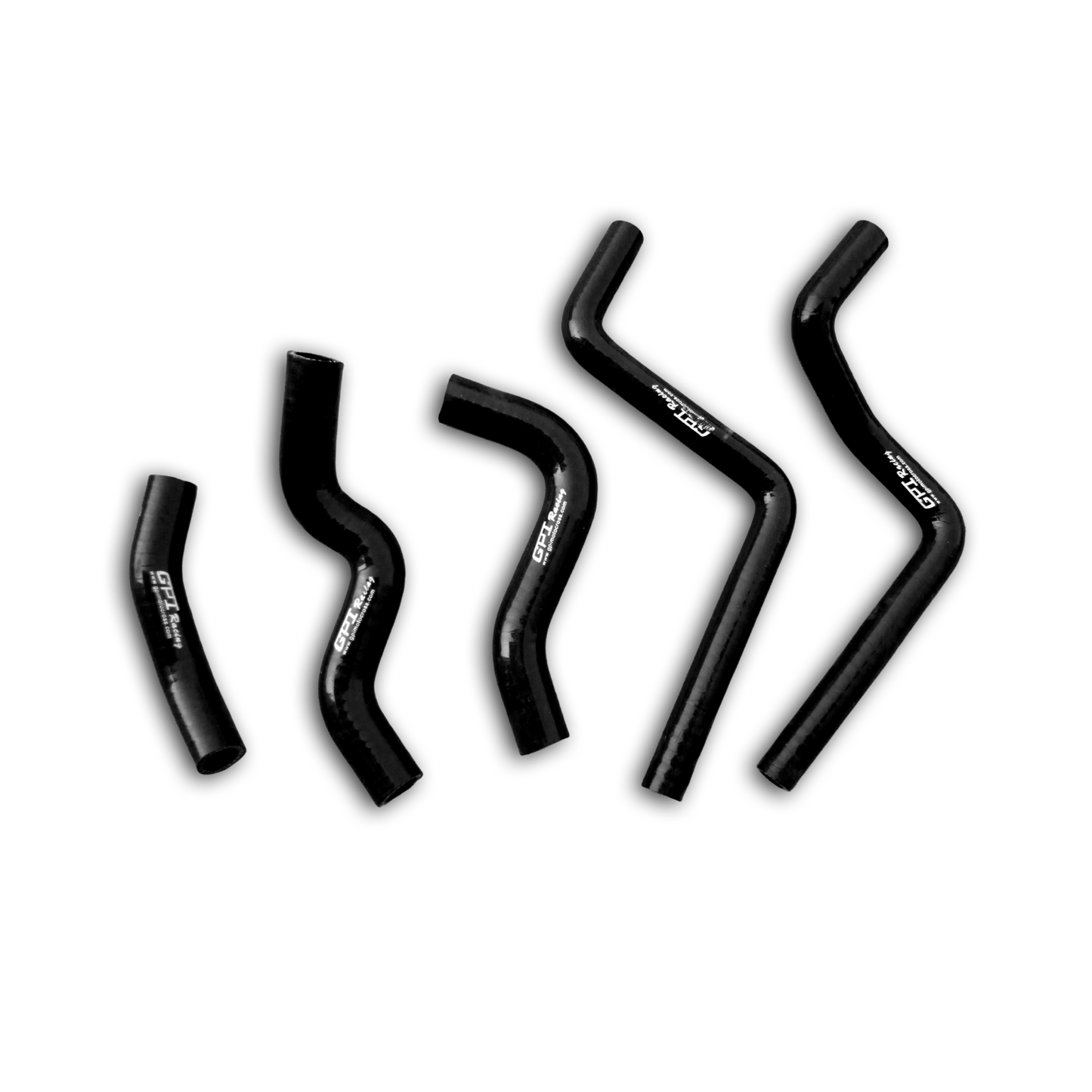White Silicone Radiator Hose for 2000 2001 2002 Honda CR125R